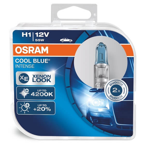 ΛΑΜΠΕΣ OSRAM H1 COOL BLUE INTENSE 4200K +20%