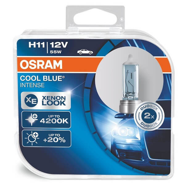 ΛΑΜΠΕΣ OSRAM H11 COOL BLUE INTENSE 4200K +20%