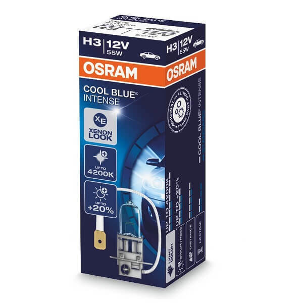 ΛΑΜΠΕΣ OSRAM H3 COOL BLUE INTENSE 4200K +20%