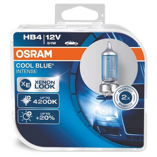 ΛΑΜΠΕΣ OSRAM HB4 COOL BLUE INTENSE 4200K +20%